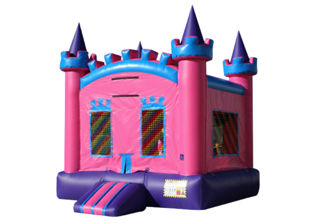 Pink Castle Bounce House