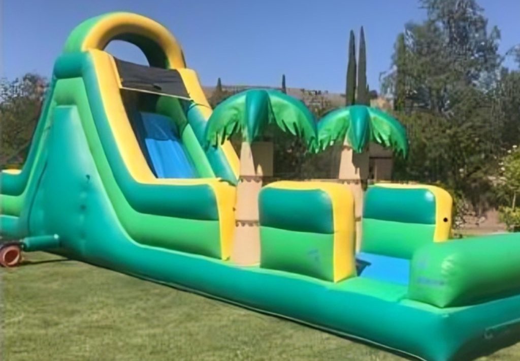 Tropical water slide