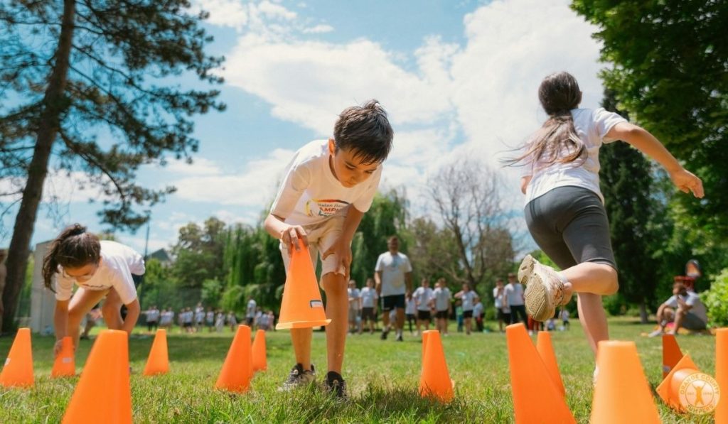2. Inflatable Obstacle Course Relay