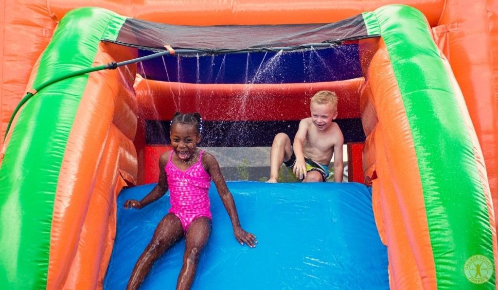 Combo Bounce Houses, Inflatable Slides, and Water Slide Rentals